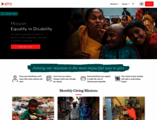 giveindia.com screenshot