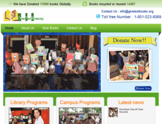 givetextbooks.org screenshot