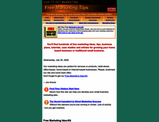 givetogetmarketing.com screenshot