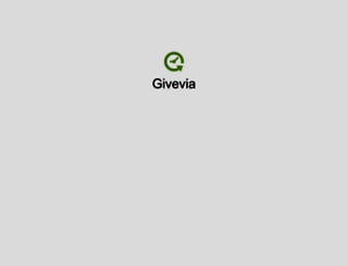 givevia.com screenshot