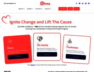 givey.com screenshot