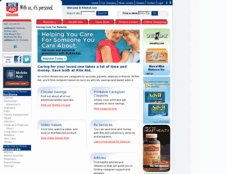 giving-care.riteaid.com screenshot