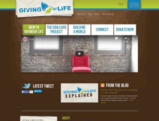 givingoflife.com screenshot