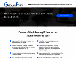 gizmofish.com screenshot