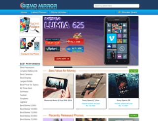 gizmomirror.com screenshot
