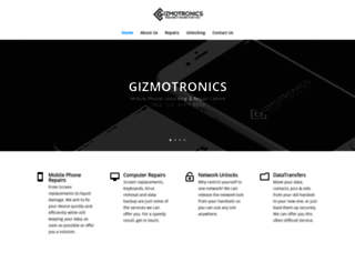 gizmotronics.co.uk screenshot