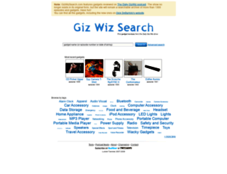 gizwizsearch.com screenshot