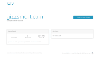 gizzsmart.com screenshot