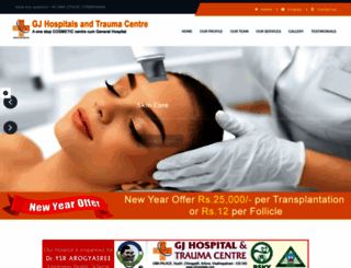 gjhospitals.com screenshot