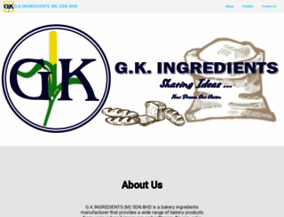gkingredients.com.my screenshot