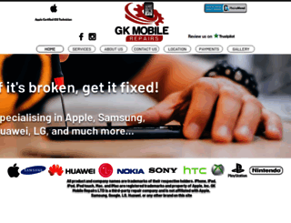 gkrepairs.com screenshot