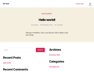gktalk.in screenshot