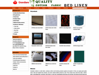 gl-textiles.com screenshot