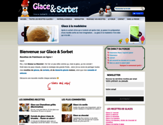 glace-sorbet.fr screenshot