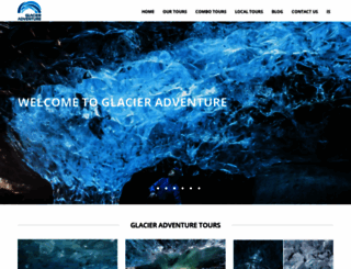 glacieradventure.is screenshot