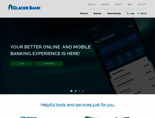 glacierbank.com screenshot