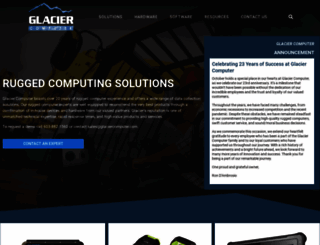 glaciercomputer.com screenshot