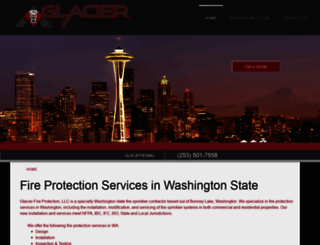 glacierfireprotection.com screenshot