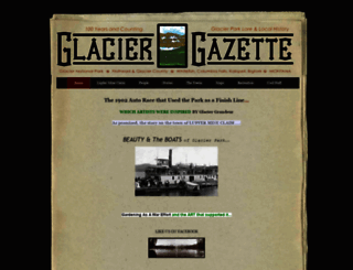 glaciergazette.com screenshot