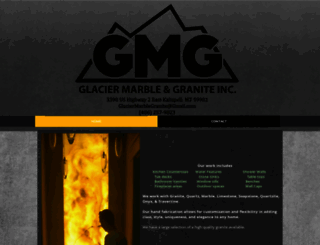 glaciermarblegranite.com screenshot