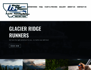 glacierridgerunners.com screenshot