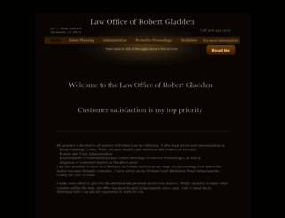 gladdenprobatelaw.com screenshot