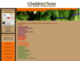 gladdenproduce.com screenshot