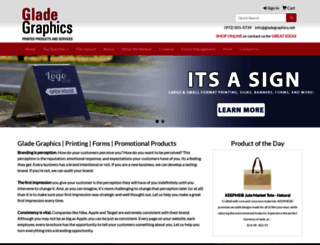 gladegraphics.net screenshot