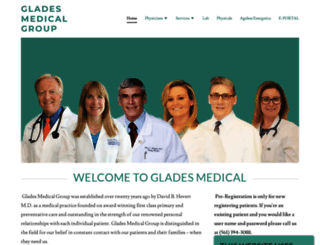 gladesmedical.com screenshot