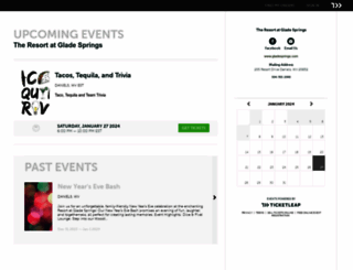 gladesprings.ticketleap.com screenshot