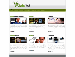 gladestech.com screenshot