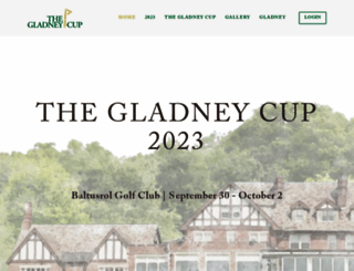 gladneycup.com screenshot
