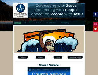 gladstonepark.org screenshot