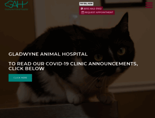 gladwyneanimalhospital.com screenshot