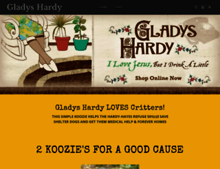 gladyshardy.com screenshot