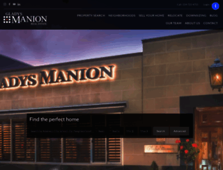 gladysmanion.com screenshot