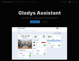 gladysproject.com screenshot