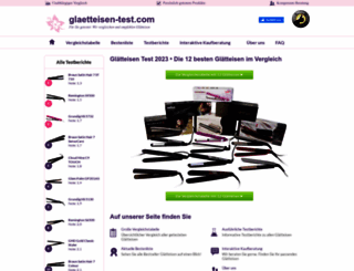 glaetteisen-test.com screenshot