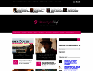glambergirlblog.com screenshot