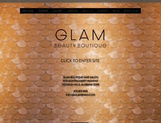 glambham.com screenshot