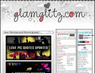 glamglitz.com screenshot