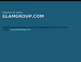 glamgroup.com screenshot