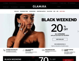 glamira.com.au screenshot