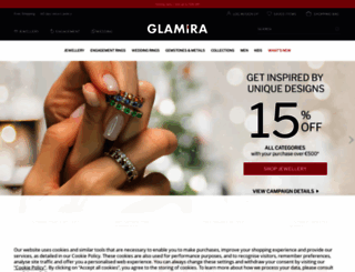 glamira.ie screenshot