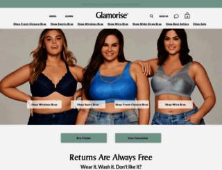 glamorise.com screenshot