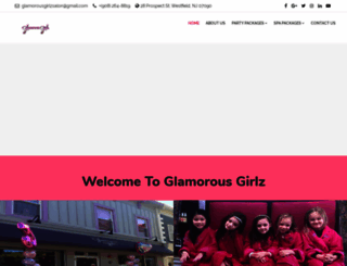 glamorousgirlzsalon.com screenshot