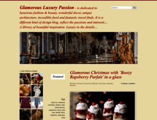 glamorousluxurypassion.wordpress.com screenshot