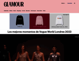glamour.com.mx screenshot