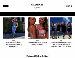 glamourandgains.com screenshot