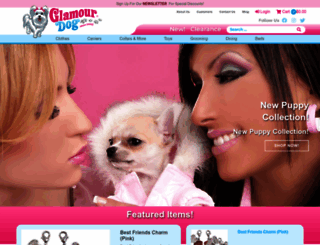 glamourdog.com screenshot